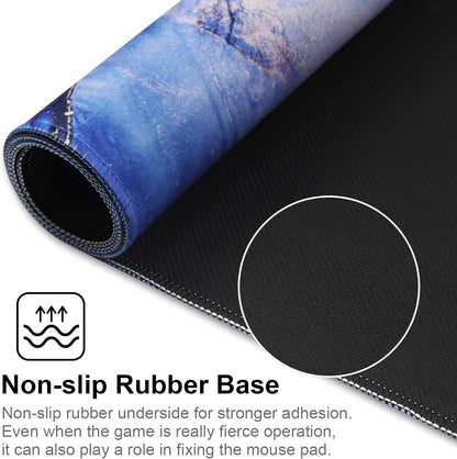 XXL Professional Large Mouse Pad & Computer Game Mouse Mat (35.4x15.7x0.1IN, Map) (90 * 40 Map)