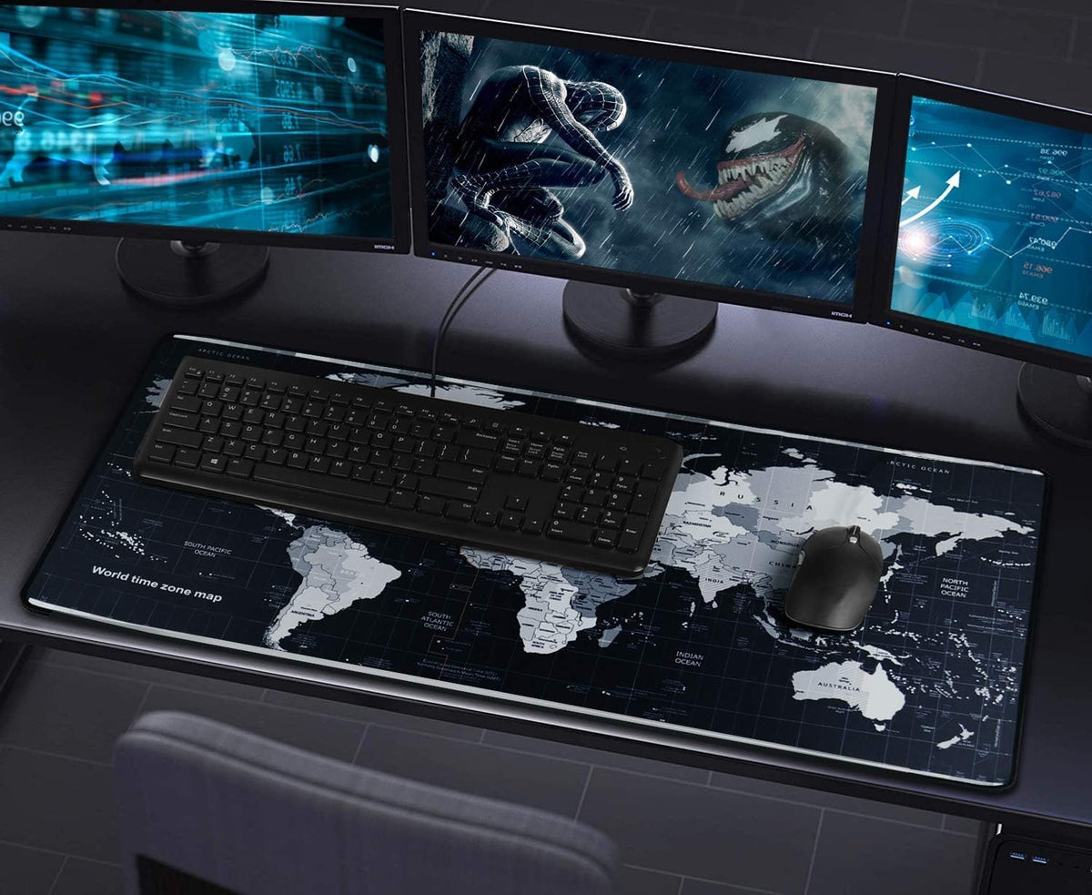 Large Extended Gaming Mouse Pad with Stitched Edges (31.5X15.7In) Mousepad