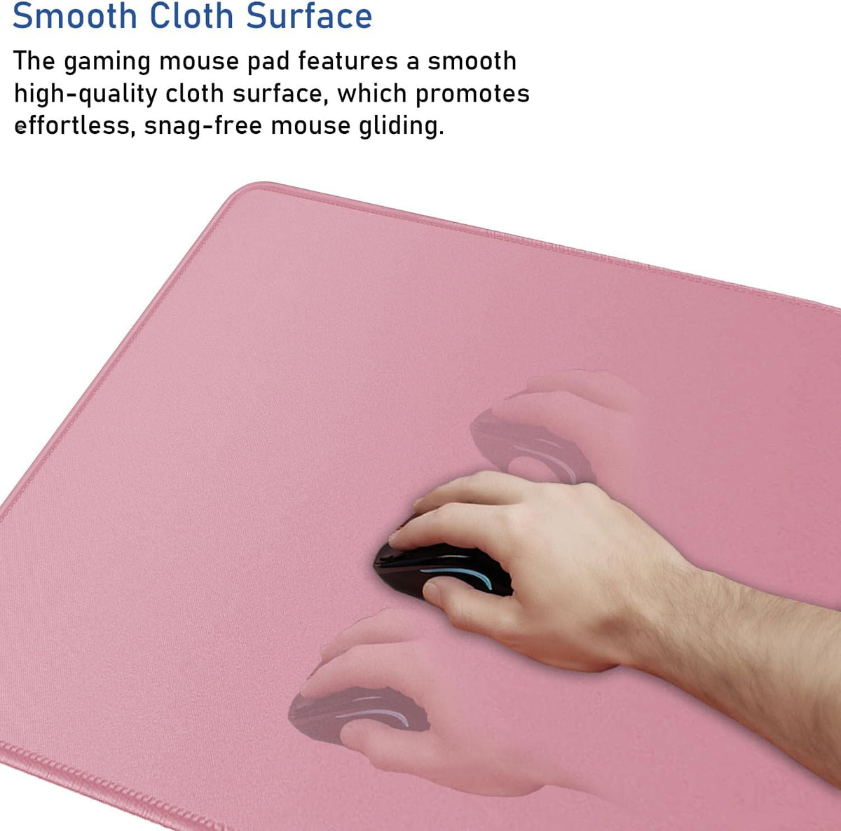 Large Extended Gaming Mouse Pad with Stitched Edges (31.5X15.7In) Mousepad