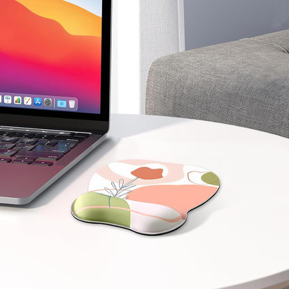 Ergonomic Mouse Pad with Wrist Rest, Memory Foam Support Mousepad