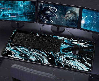 Large Extended Gaming Mouse Pad with Stitched Edges (31.5X15.7In) Mousepad