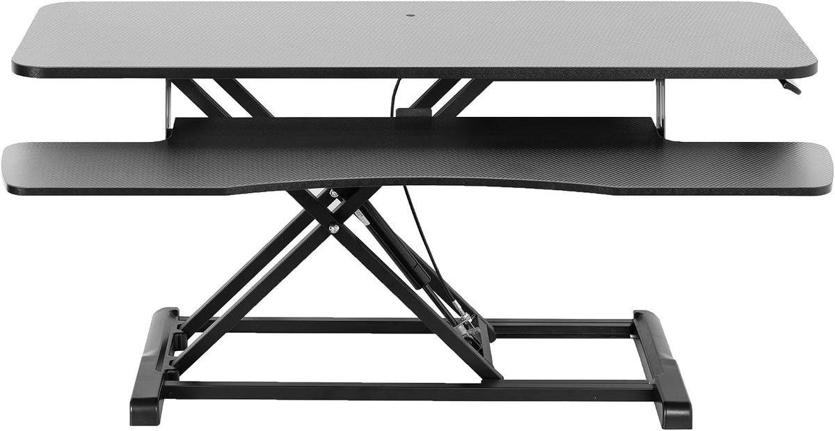 Black 32 in Standing Desk Converter, DESK-V000K