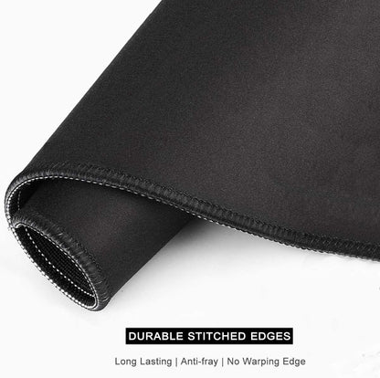 Auhoahsil Desk Mat, Ultra Large Mouse Pad, XXL Gaming Mousepad, Green Tropical Leaves Deskpad, Big Extended Full Size Mouse Pad, Desktop Desk Matt for Keyboard, Laptop & Computer, 35.5 x 15.7 in - Colors A