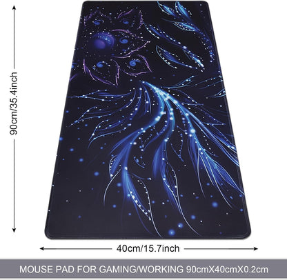 XXL Professional Large Mouse Pad & Computer Game Mouse Mat (35.4x15.7x0.1IN, Map) (90 * 40 Map)