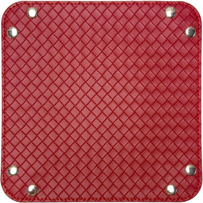Small Valet Tray, Jewelry Tray for Rings Watches Earrings, Entryway Catchall Caddy for Coins Keys Change, Nightstand Bedside Valet Holder, Trays for Electronic Gadgets, Beige - Colors A