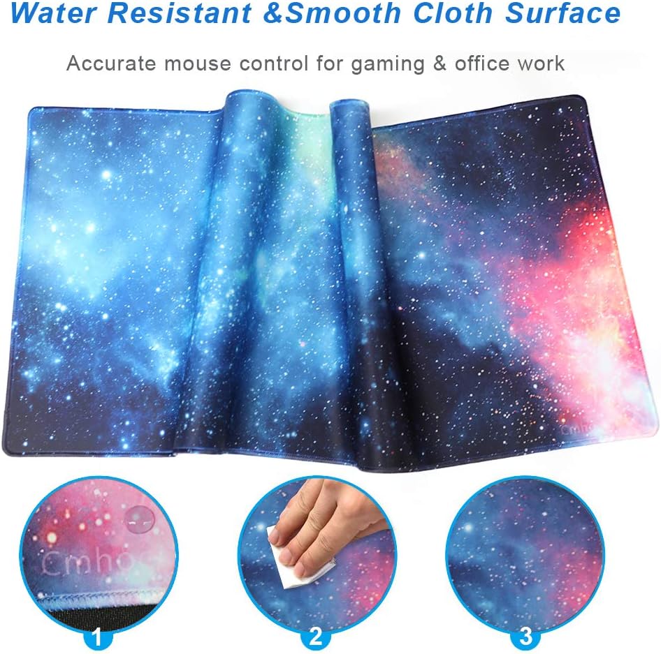 XXL Professional Large Mouse Pad & Computer Game Mouse Mat (35.4x15.7x0.1IN, Map) (90 * 40 Map)