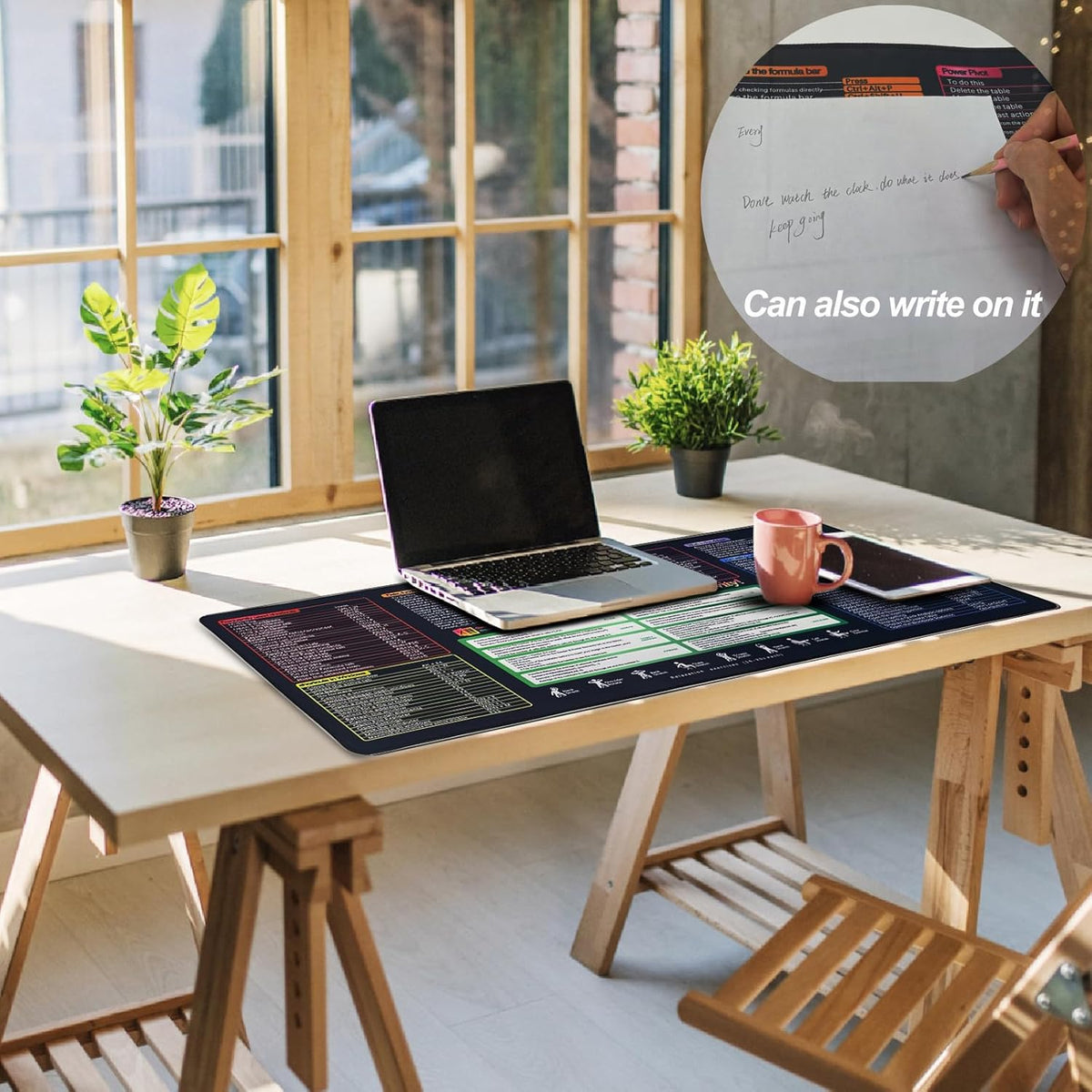 XXL Professional Large Mouse Pad & Computer Game Mouse Mat (35.4x15.7x0.1IN, Map) (90 * 40 Map)
