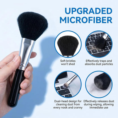3 Pcs Keyboard Brush, Keyboard Cleaning Brush Car Dust Brushes Small Anti Static Electronic Dust Cleaning Brushes for Computer,Laptop,Camera,Car Vents,Pc