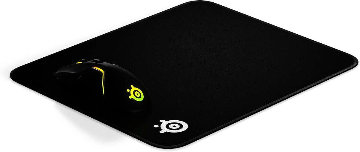 QcK Gaming Mouse Pad - XXL Cloth - Peak Tracking and Stability - Esports Mousepad - Never-Slip - Full Desk Coverage