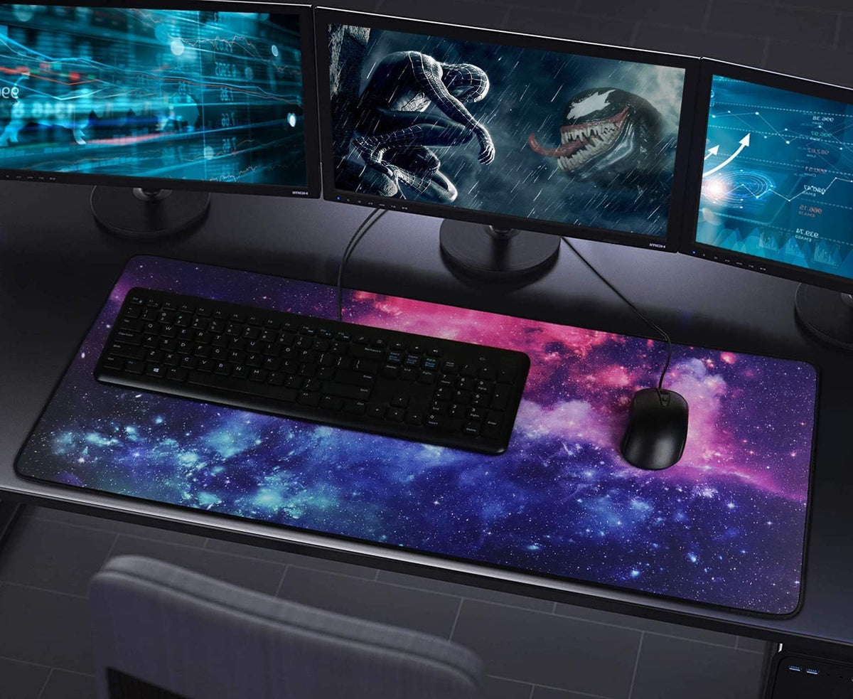 Large Extended Gaming Mouse Pad with Stitched Edges (31.5X15.7In) Mousepad