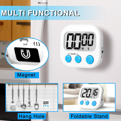 ZILLEEN Classroom Timer for Kids Teachers 2 Pack Digital Timers