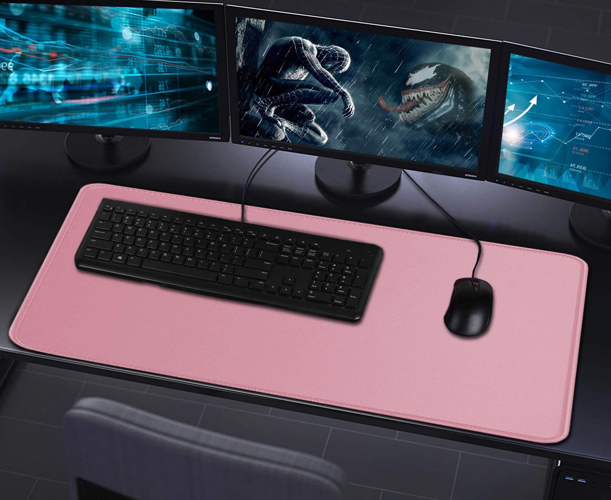 Large Extended Gaming Mouse Pad with Stitched Edges (31.5X15.7In) Mousepad