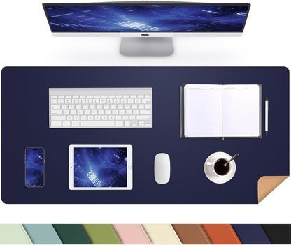 Large Desk Mat, 47" x 17", Black