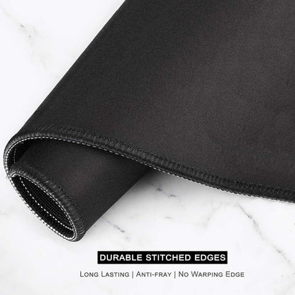 Auhoahsil Desk Mat, Ultra Large Mouse Pad, XXL Gaming Mousepad, Green Tropical Leaves Deskpad, Big Extended Full Size Mouse Pad, Desktop Desk Matt for Keyboard, Laptop & Computer, 35.5 x 15.7 in - Colors B