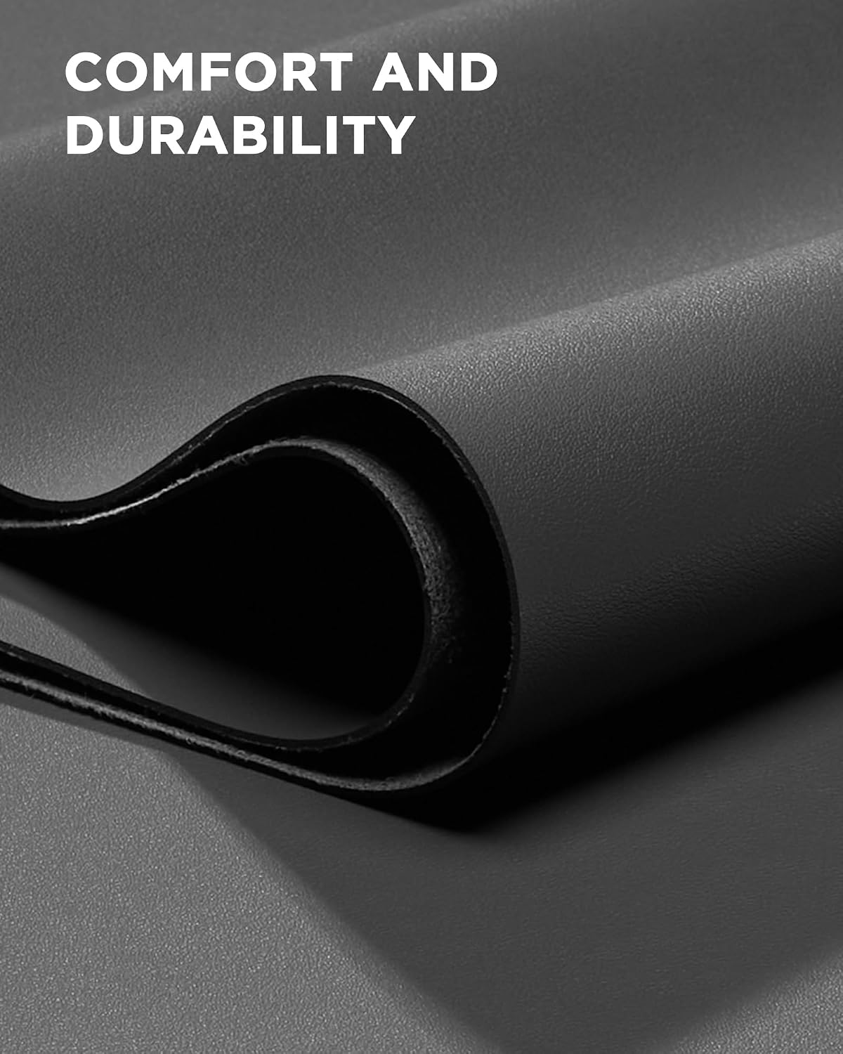 35.4" x 17" Large PU Leather Desk Mat for Keyboard and Mouse - Waterproof Non-Slip Desk Pad Protector for Office, Home, Writing Desk, Black