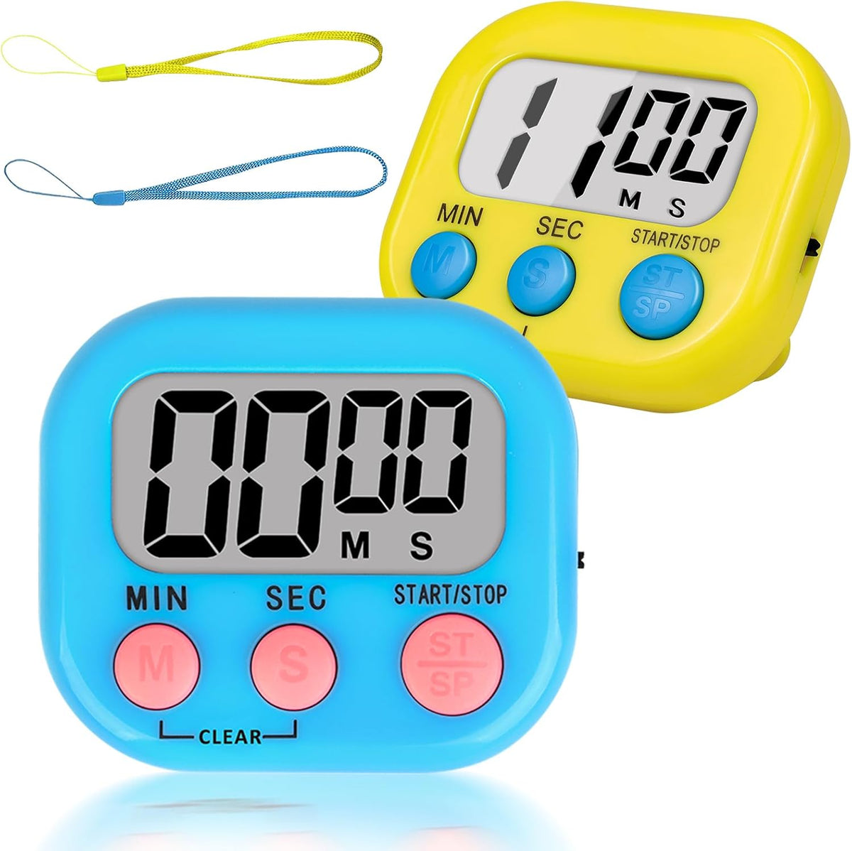 ZILLEEN Classroom Timer for Kids Teachers 2 Pack Digital Timers