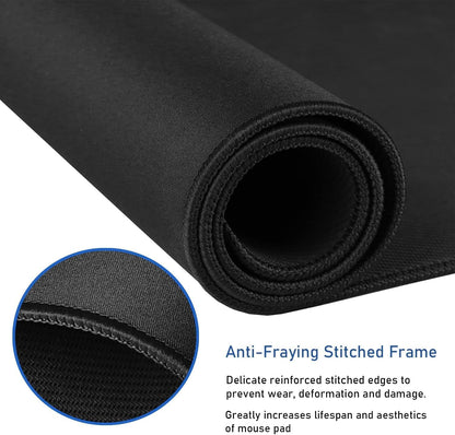 Large Extended Gaming Mouse Pad with Stitched Edges (31.5X15.7In) Mousepad
