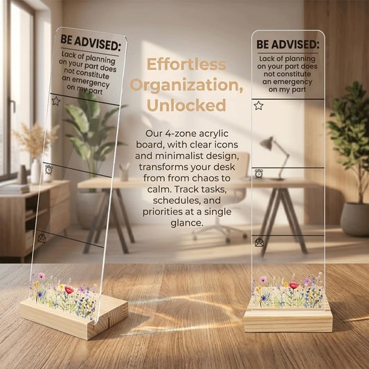 Note to Self Motivational Decor Sticky Note Holder, Mental Health Monitor Memo Board Decorations for School Counseling Office Therapy Desktop Art Decoration School Counselor, Therapist Office Gifts