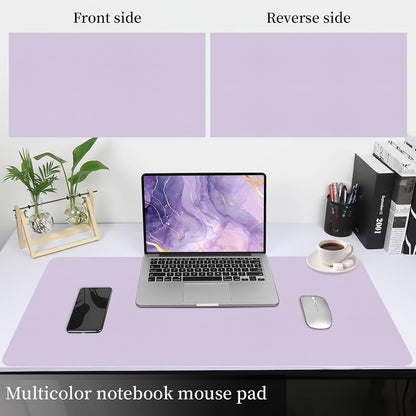 Bloss Leather Desk Pad and Keyboard Wrist Rest, Large Mouse Pad + Keyboard Pad+Mouse Wrist Support, Non-Slip Desk Mat Protector for Office, Home(31.5×15.7 Inches,Beige) - Colors B