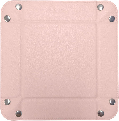 Small Valet Tray, Jewelry Tray for Rings Watches Earrings, Entryway Catchall Caddy for Coins Keys Change, Nightstand Bedside Valet Holder, Trays for Electronic Gadgets, Beige - Colors A