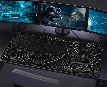 Large Extended Gaming Mouse Pad with Stitched Edges (31.5X15.7In) Mousepad
