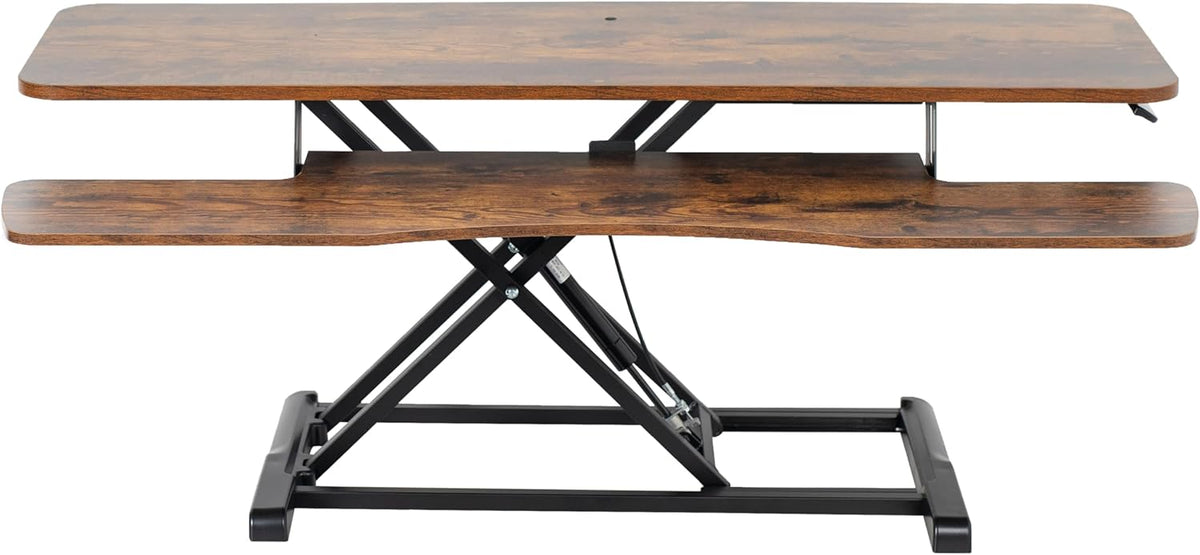 Black 32 in Standing Desk Converter, DESK-V000K