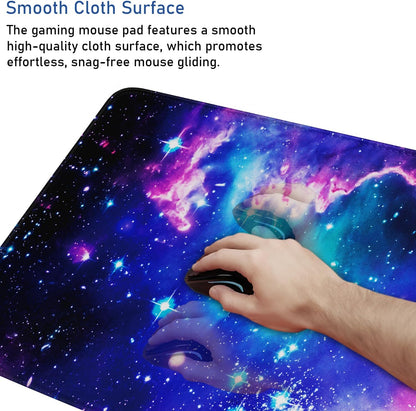 Large Extended Gaming Mouse Pad with Stitched Edges (31.5X15.7In) Mousepad