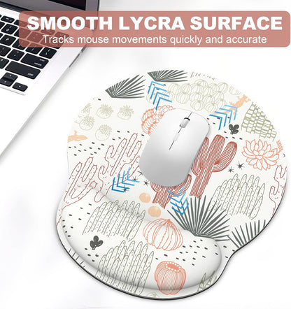 Ergonomic Mouse Pad with Wrist Rest and Keyboard Wrist Rest, Mousepad