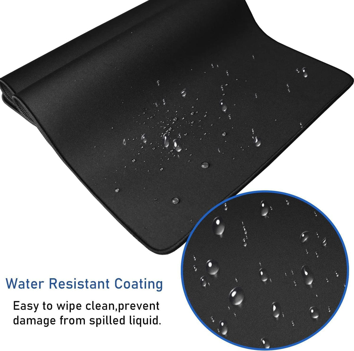 Large Extended Gaming Mouse Pad with Stitched Edges (31.5X15.7In) Mousepad