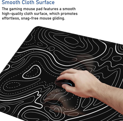Large Extended Gaming Mouse Pad with Stitched Edges (31.5X15.7In) Mousepad