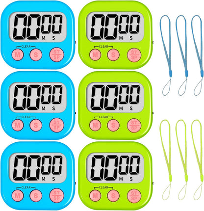 ZILLEEN Classroom Timer for Kids Teachers 2 Pack Digital Timers