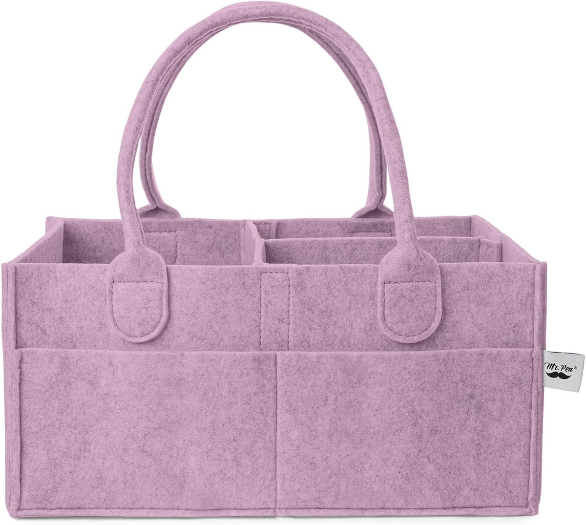 Baby Diaper Caddy Organizer, Gray, Medium