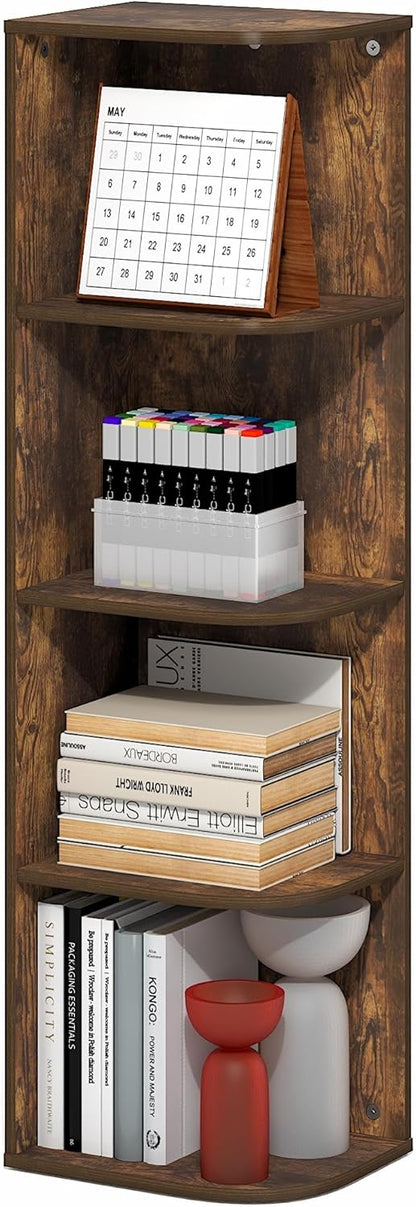 Furinno PASIR Book Shelf, 2-Tier Modern Bookshelf, Open Shelves Bookcase 9 x 12 x 21, Easy Assembly, for Living Room, Bedroom, Home Office, White