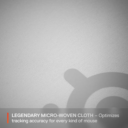 QcK Gaming Mouse Pad - XXL Cloth - Peak Tracking and Stability - Esports Mousepad - Never-Slip - Full Desk Coverage