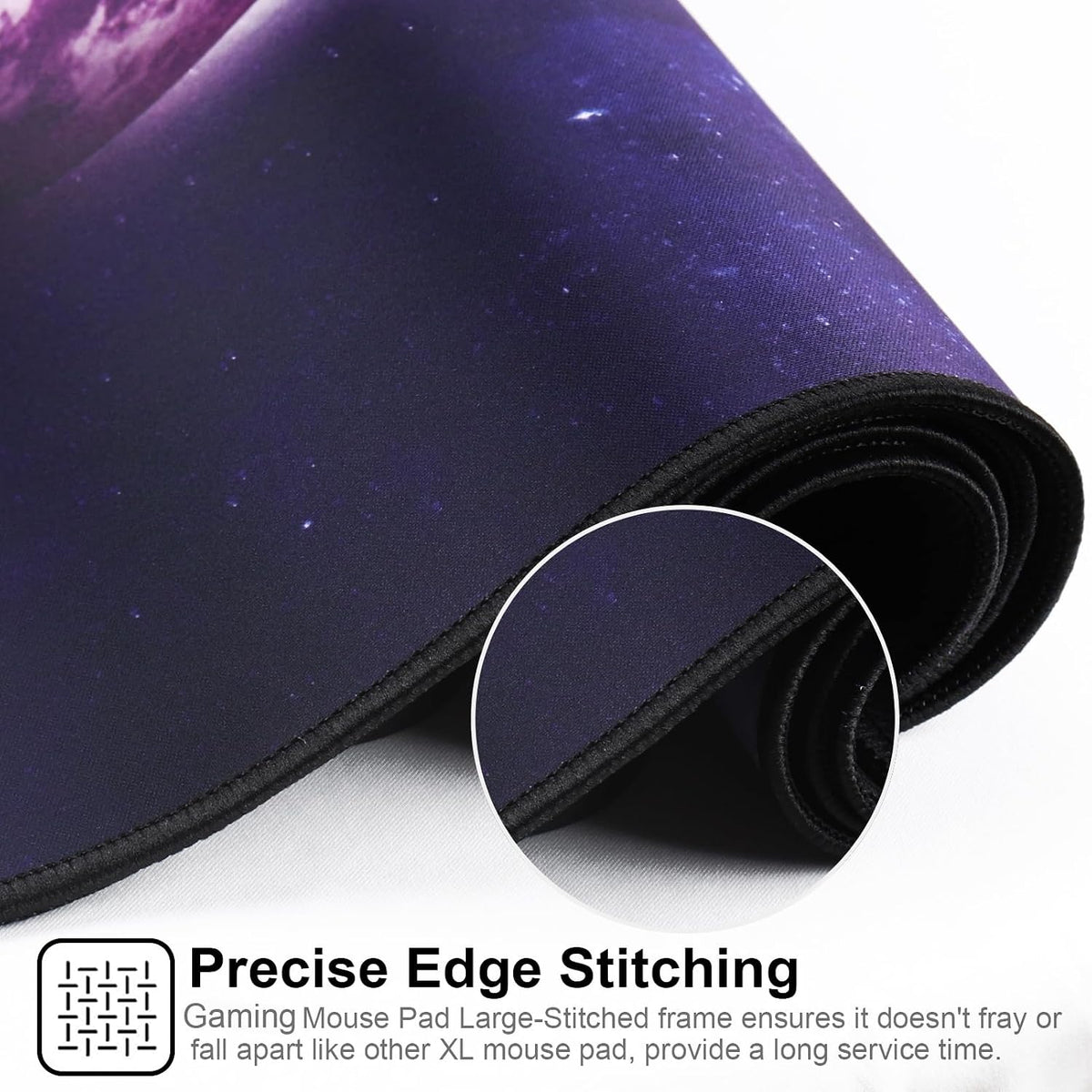 XXL Professional Large Mouse Pad & Computer Game Mouse Mat (35.4x15.7x0.1IN, Map) (90 * 40 Map)