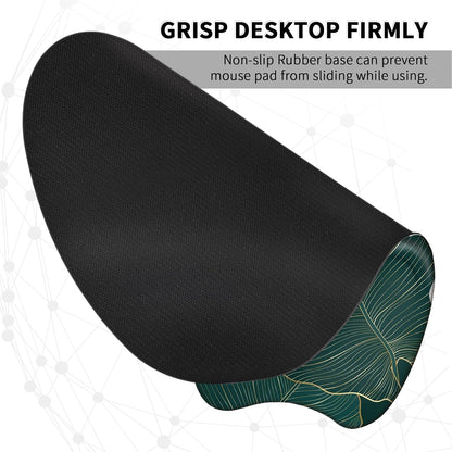 Ergonomic Mouse Pad with Wrist Rest, Memory Foam Support Mousepad