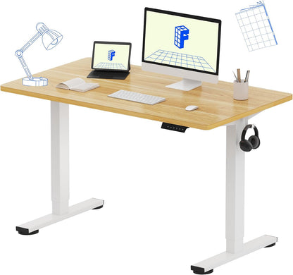 EN1 48"x24" One-Piece Standing Desk, White