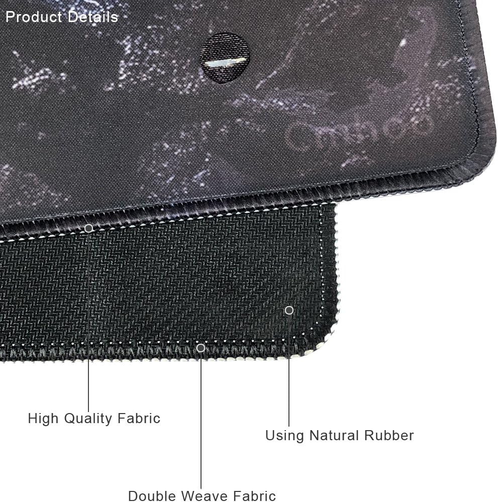 XXL Professional Large Mouse Pad & Computer Game Mouse Mat (35.4x15.7x0.1IN, Map) (90 * 40 Map)