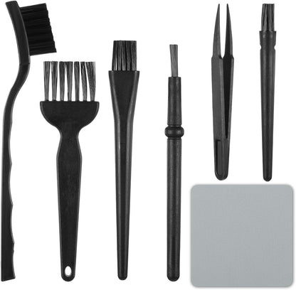 6 Pack Keyboard Cleaning Brush Small Cleaner Brushes Anti Static Brush Electronic Dust Cleaning Brushes for Computer Motherboard Camera Car Interior and Hard to Reach Spaces