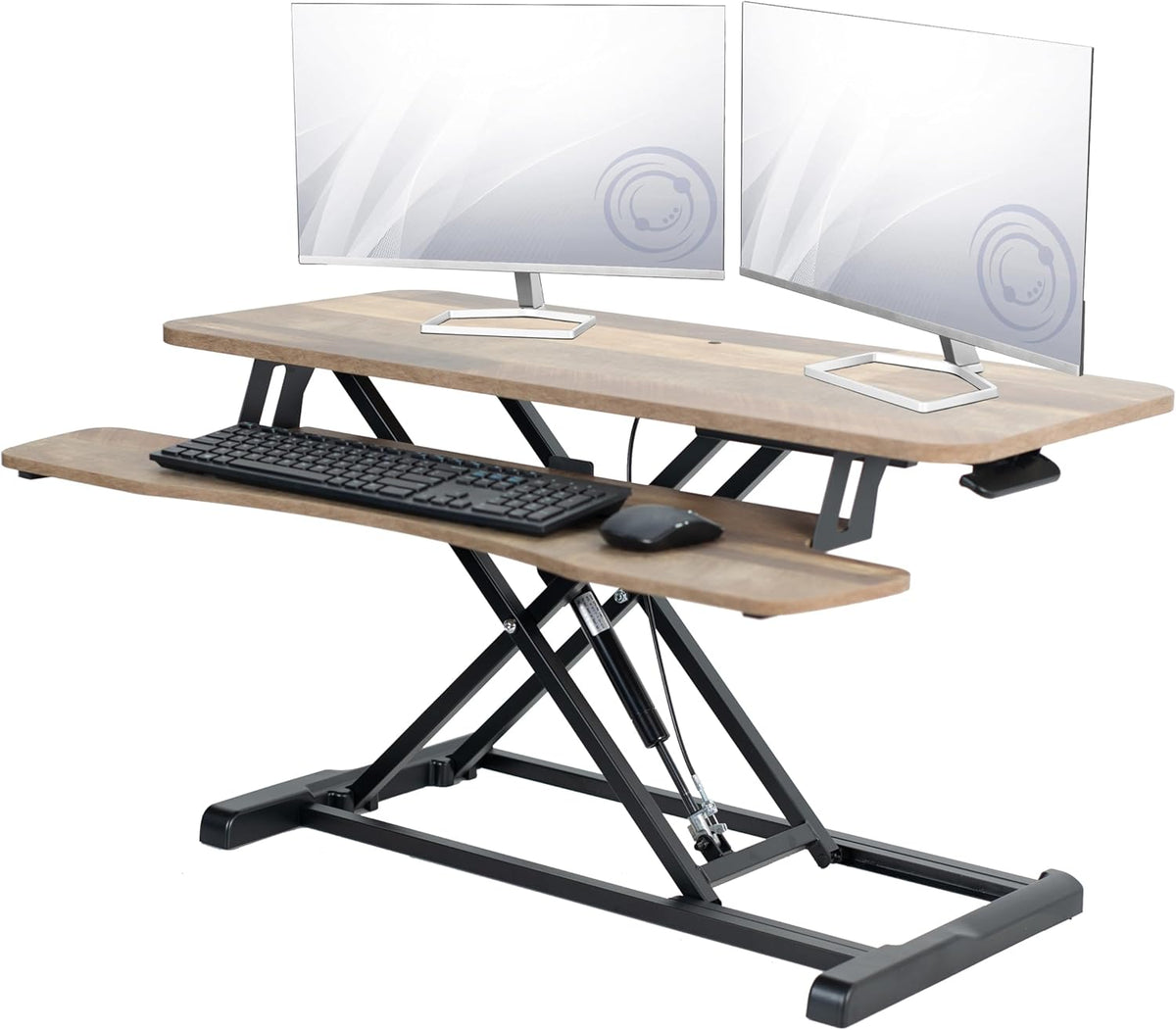 Black 32 in Standing Desk Converter, DESK-V000K