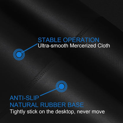 Large Gaming Mouse Pad, 31.5x15.7 inch Large Extended Computer Keyboard Mouse Mat, Water Resist Non-Slip Mousepad Rubber Base Long XXL Desk Mouse Pad for Work & Gaming, Office & Home, Black