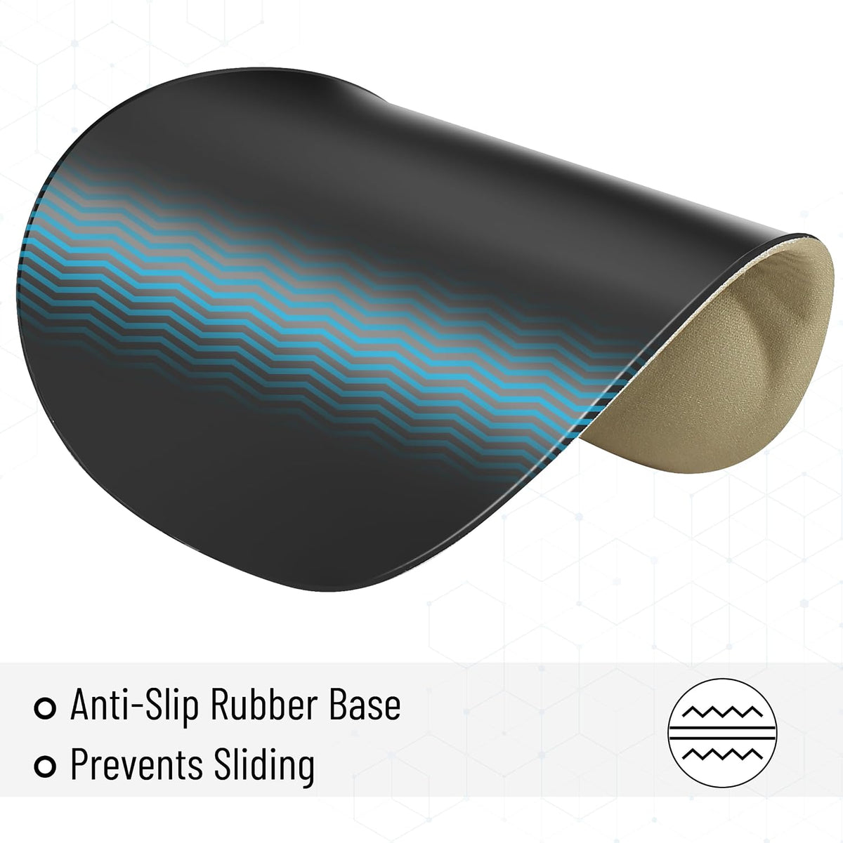 Ergonomic Mouse Pad with Wrist Rest
