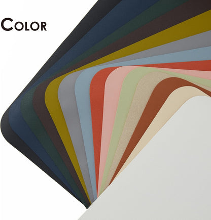 HOMIEAZICOZI Leather Desk Mat - Non-Slip PU Desk Pad for Office and Home - Desk Organization and Accessories - Ideal for Large Mouse Pad and Desk Mats on Top of Desks (Black,36''x 17'') (DPD-B-L)