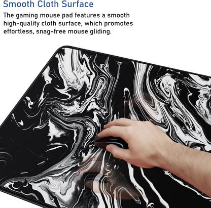 Large Extended Gaming Mouse Pad with Stitched Edges (31.5X15.7In) Mousepad