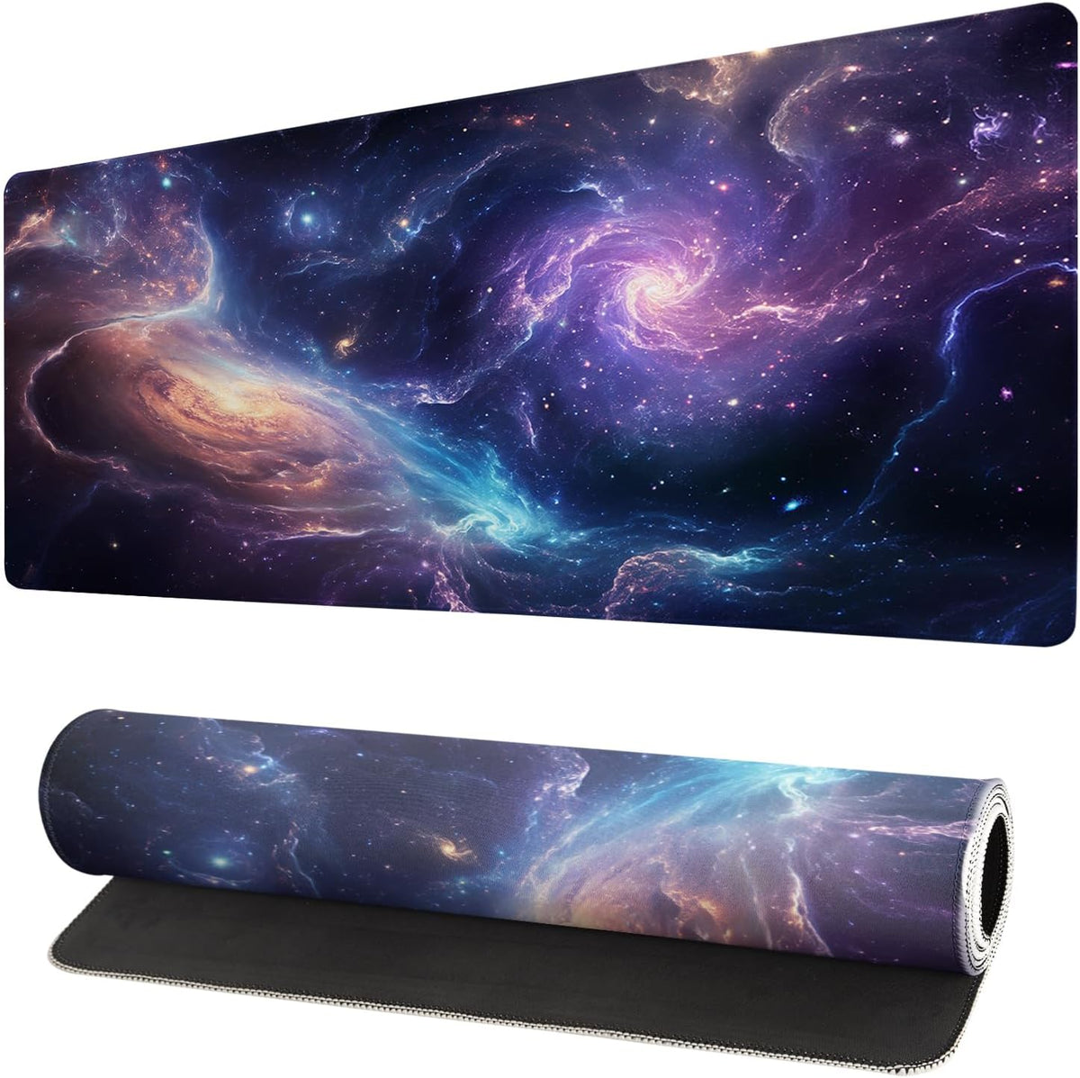Japanese Mouse Pad, Large Japanese Desk Mat, XL Anime Gaming Keyboard Mat, Non-Slip Rubber Base, Big Extended Desk Protector for Home Office, 31.5”x11.8”