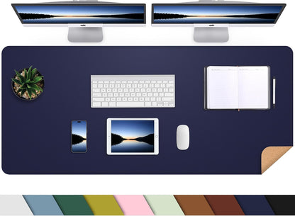 Large Desk Mat, 47" x 17", Black