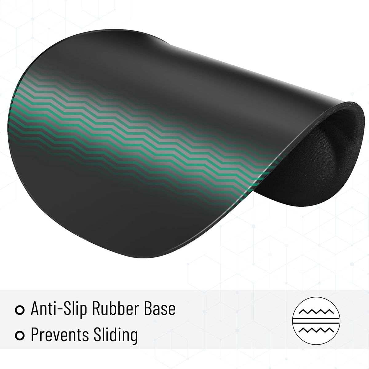 Ergonomic Mouse Pad with Wrist Rest