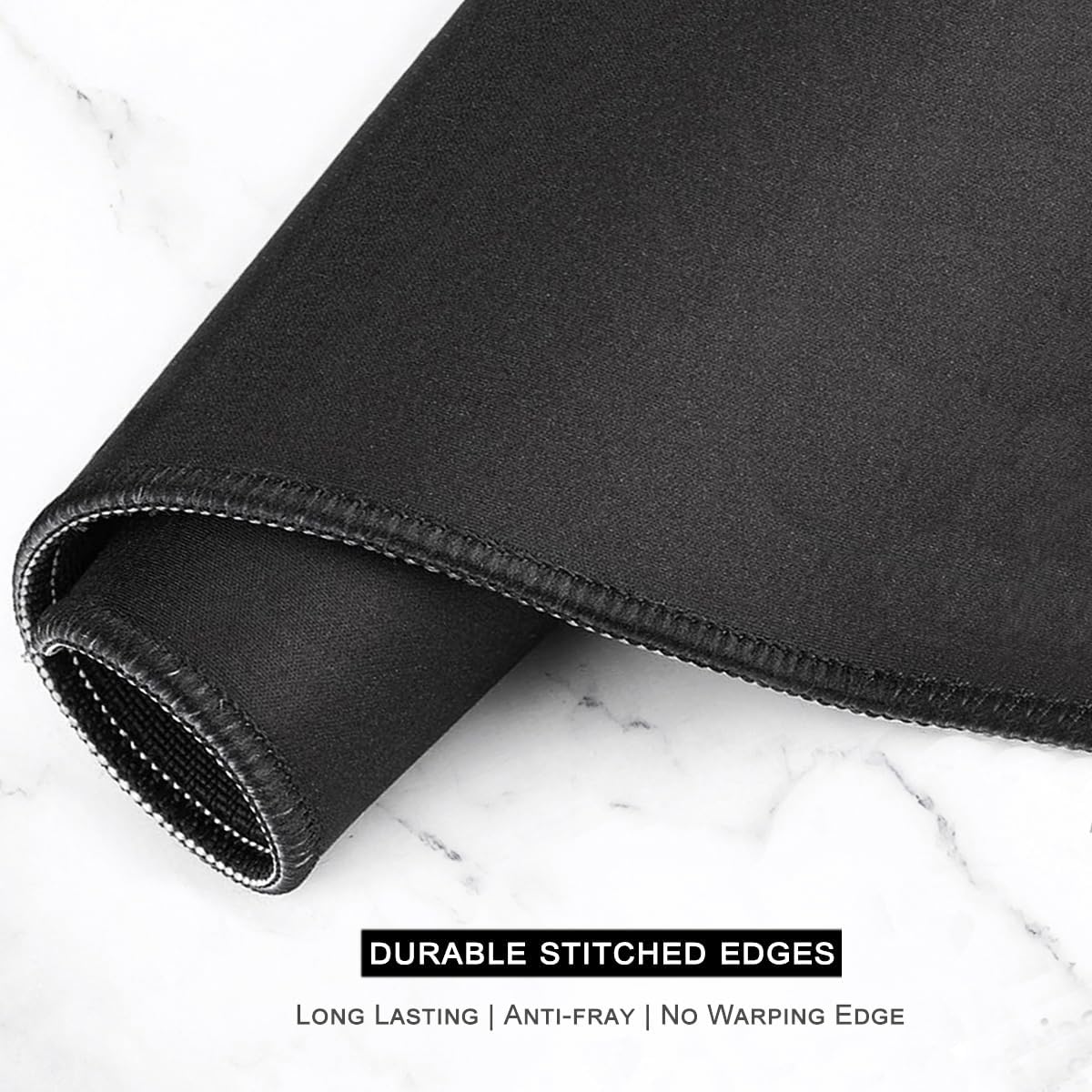 Auhoahsil Desk Mat, Ultra Large Mouse Pad, XXL Gaming Mousepad, Green Tropical Leaves Deskpad, Big Extended Full Size Mouse Pad, Desktop Desk Matt for Keyboard, Laptop & Computer, 35.5 x 15.7 in - Colors B