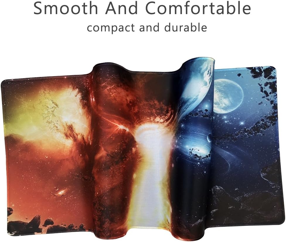 XXL Professional Large Mouse Pad & Computer Game Mouse Mat (35.4x15.7x0.1IN, Map) (90 * 40 Map)