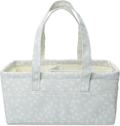 Baby Diaper Caddy Organizer, Gray, Medium